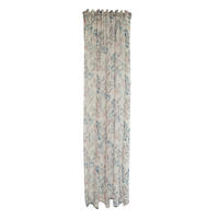 FERTIGVORHANG  transparent  140/245 cm   - Pastellblau, KONVENTIONELL, Textil (140/245cm)