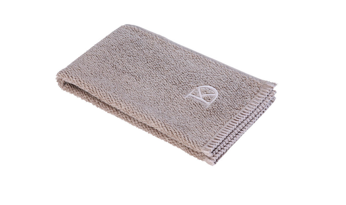 RUČNÍK PRO HOSTY, 30/50 cm, béžová - béžová, Konvenční, textil (30/50cm) - Dieter Knoll