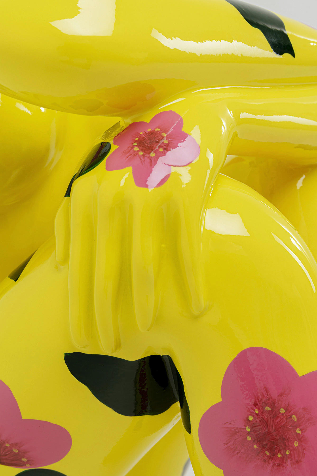 SKULPTUR - Gelb/Schwarz, Design, Kunststoff (35/80/60cm) - Kare-Design