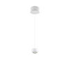 LED-PENDELLEUCHTE MUSTERRING 14/200 cm   - Weiß, KONVENTIONELL, Kunststoff/Metall (14/200cm) - Musterring