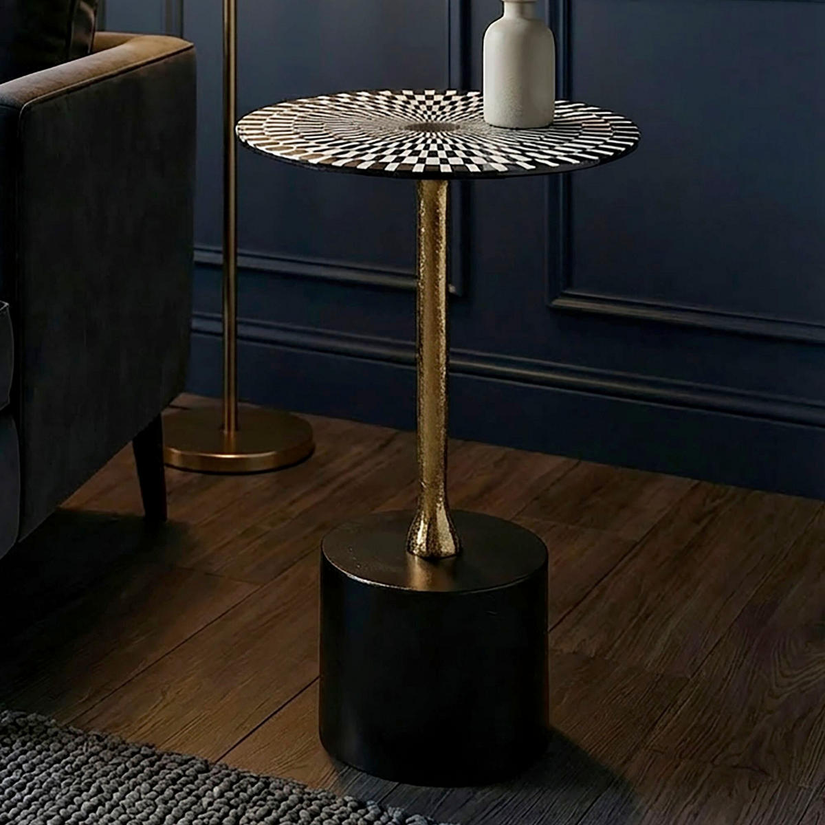 POMOĆNI STOLIĆ višebojno  metal   - višebojno, Design, metal (30/49/30cm) - Livetastic