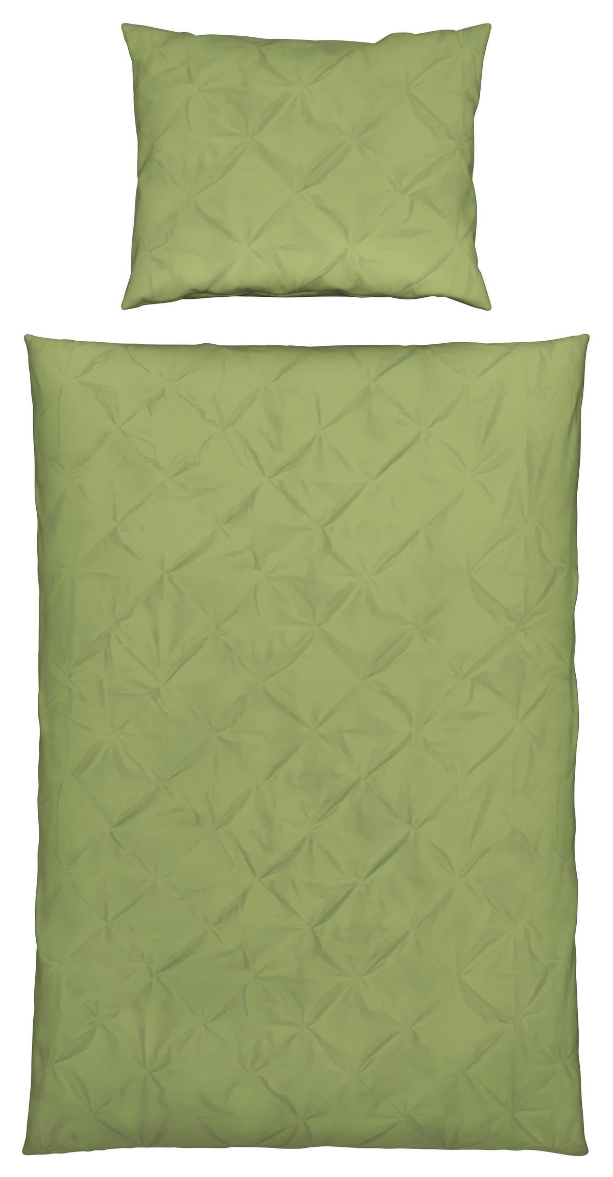 POSTELJINA INTERIOR CHICK 140/200 cm zelena  - zelena, Konvencionalno, tekstil (140/200cm) - Novel
