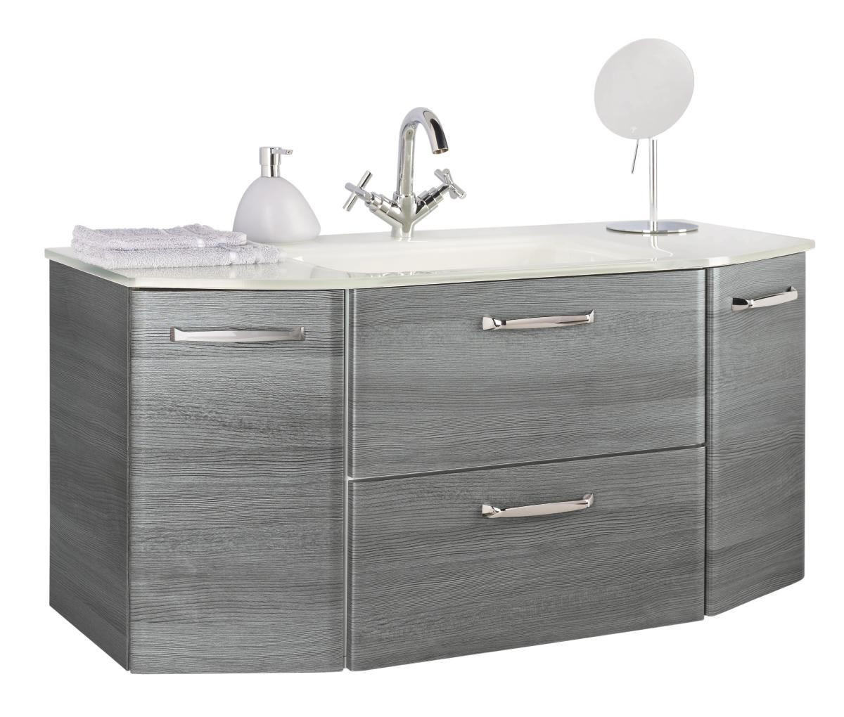 OMARICA ZA POD UMIVALNIK  - barve kroma/barve grafita, Design, les (111/52/48cm) - Xora