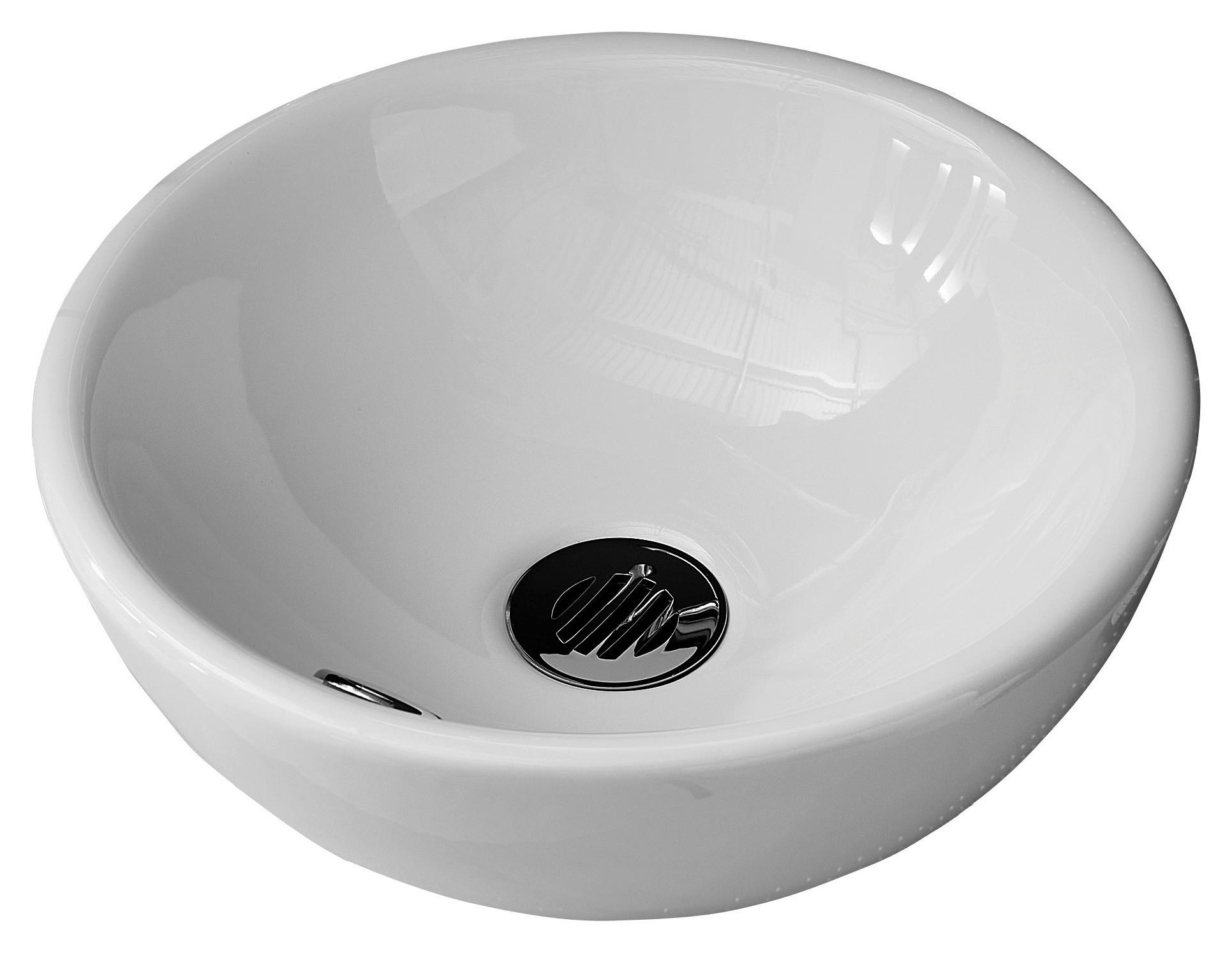 WASCHBECKEN 31/14/31 cm  - Weiß, Basics, Keramik (31/14/31cm) - Sadena