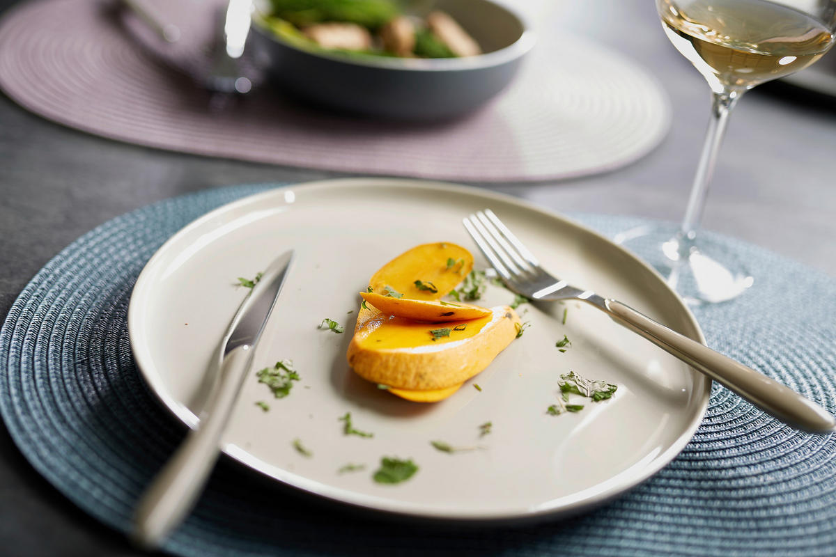 SPEISETELLER Jasper  26 cm   - Taupe/Weiß, Design, Keramik (26cm) - Ritzenhoff Breker