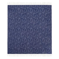 PLAID TH Pattern 130/170 cm  - Blau, KONVENTIONELL, Textil (130/170cm) - Tommy Hilfiger