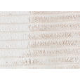 LIEGE  in Cord Creme  - Creme/Schwarz, Basics, Kunststoff/Textil (205/90/95cm) - Xora