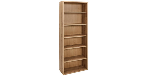 AKTENREGAL Eiche Artisan - Eiche Artisan, KONVENTIONELL, Holzwerkstoff (81,6/217/35,7cm) - Carryhome