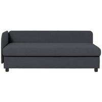 LIEGE in Dunkelgrau  - Wengefarben/Dunkelgrau, MODERN, Holz/Textil (206/80/94cm) - Joka