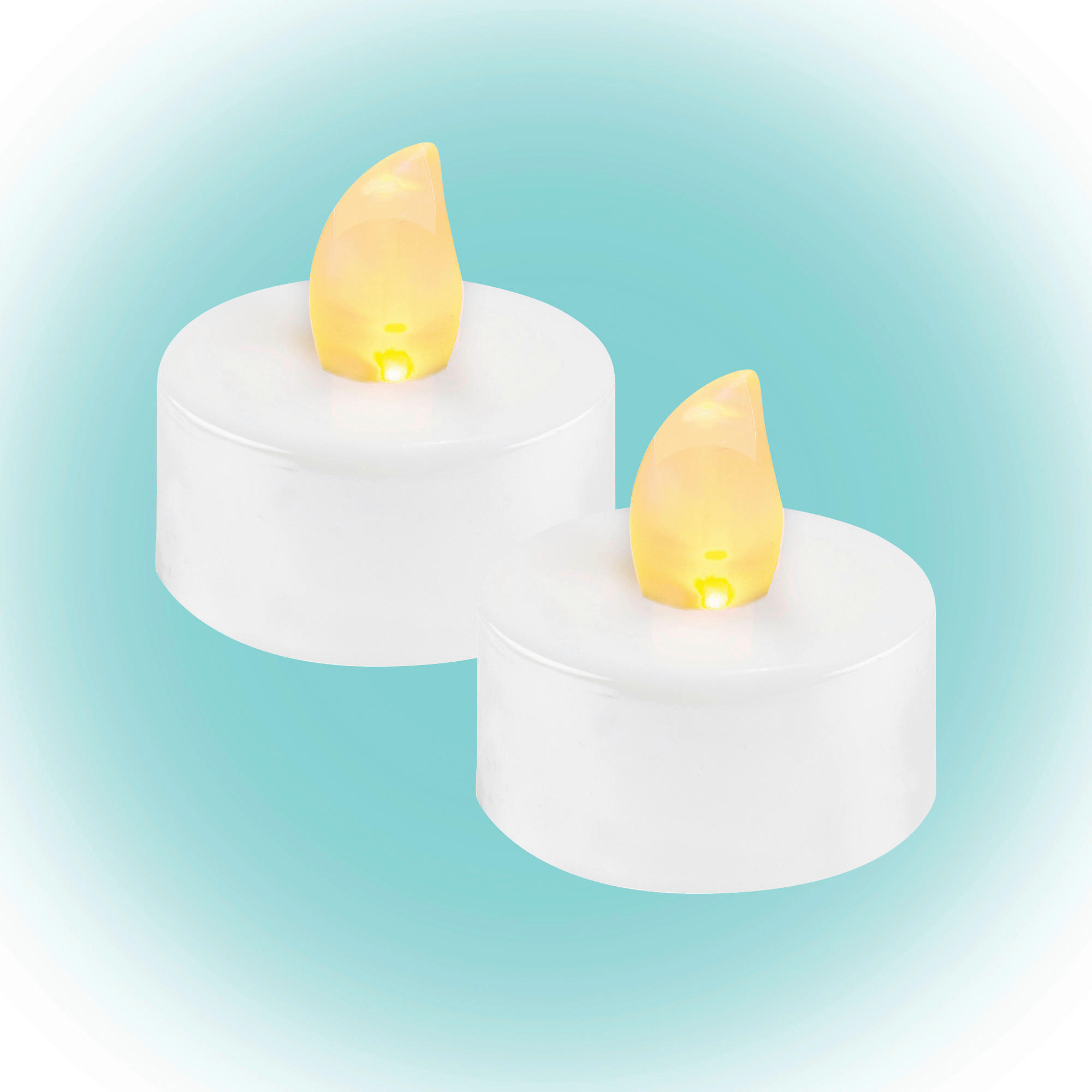 LED-ES TEAMÉCSES - fehér, Basics, műanyag/fém (3,8cm)