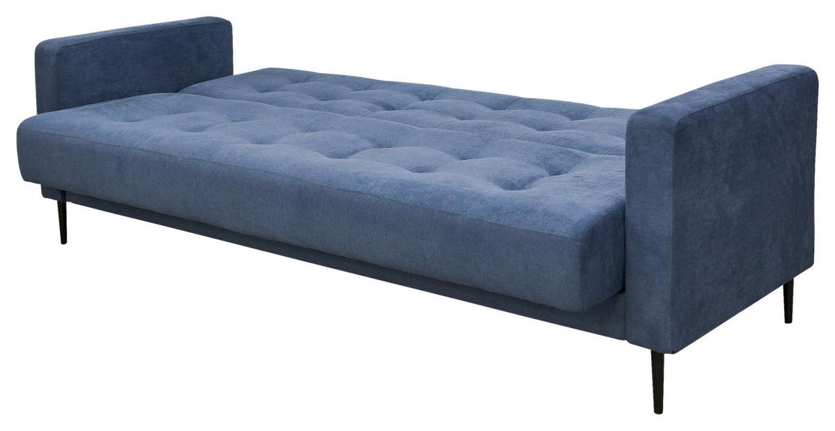 TROSJED NA RAZVLAČENJE tekstil  plava    - crna/plava, Design, tekstil/metal (223/89/86cm) - P & B