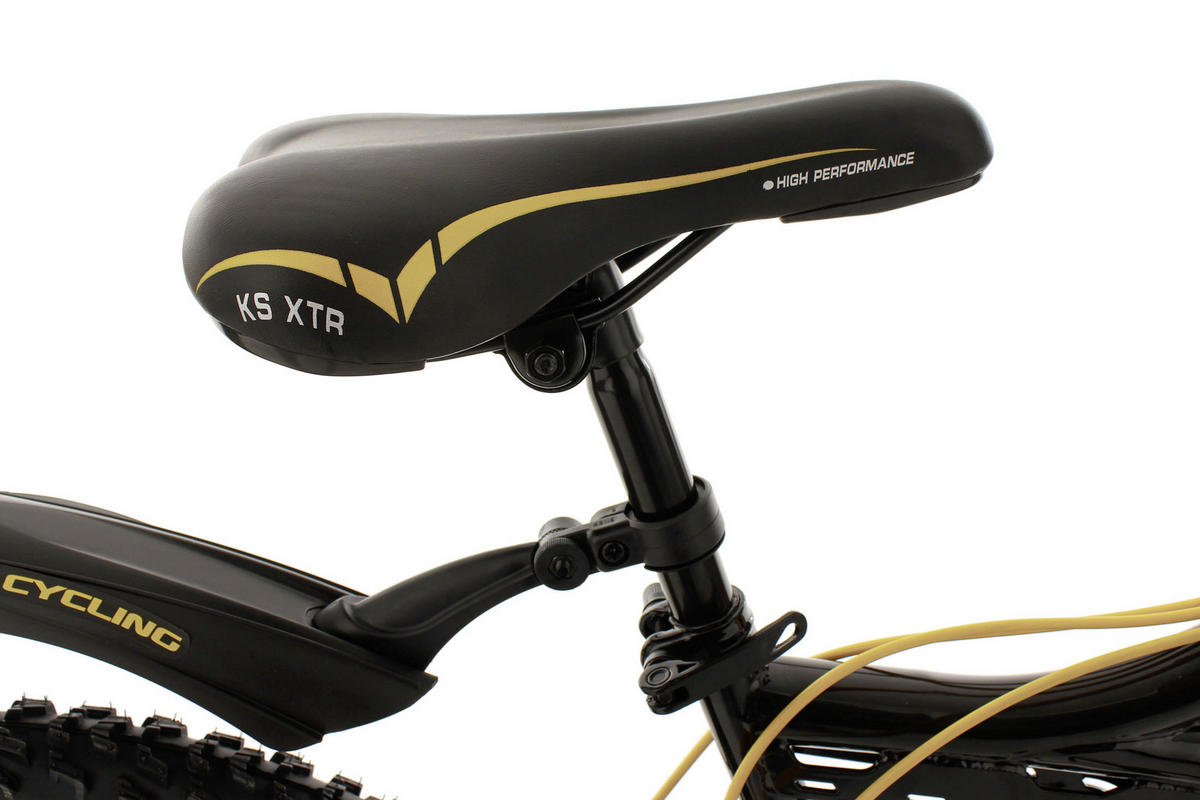 KINDERFAHRRAD 24 Zoll  - Gelb/Schwarz, Basics, Metall (180/70/80cm) - Atrigo