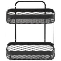 FŰSZERTARTÓ POLC - fekete, Basics, fém (31/34,7/12cm) - Homeware Profession.