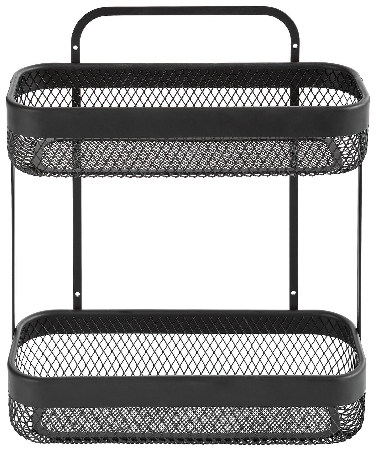 FŰSZERTARTÓ POLC - fekete, Basics, fém (31/34,7/12cm) - Homeware Profession.