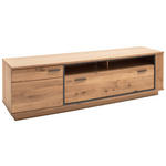 TV-ELEMENT Anthrazit, Eichefarben  210/61/50 cm  - Eichefarben/Anthrazit, KONVENTIONELL, Holz/Holzwerkstoff (210/61/50cm) - Landscape