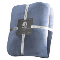 KUSCHELDECKE 150/200 cm  - Blau, KONVENTIONELL, Textil (150/200cm) - Irisette
