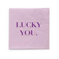 SERVIETTE    - Multicolor, Basics, Papier (12,5/12,5cm) - PPD