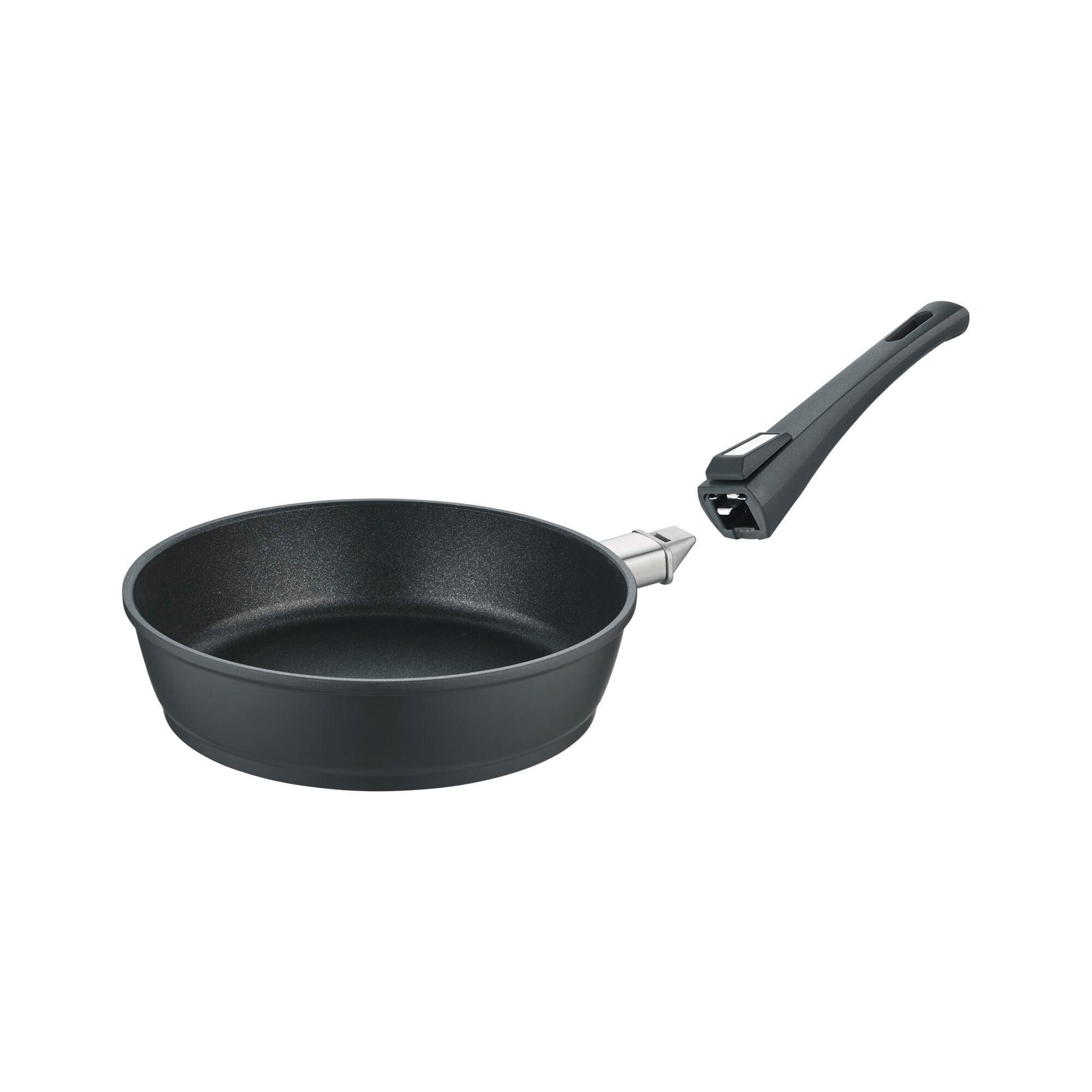 PÁROLÓSERPENYŐ  - sötétszürke, Basics, fém (24/8,4/46,7cm)