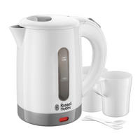 WASSERKOCHER Wasserkocher 0,85 L  - Weiß, Basics, Kunststoff (12/18/19cm) - Russell Hobbs