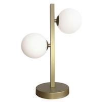 BORDSLAMPA 28/16/42 cm   - mässingsfärgad, Klassisk, metall/glas (28/16/42cm)