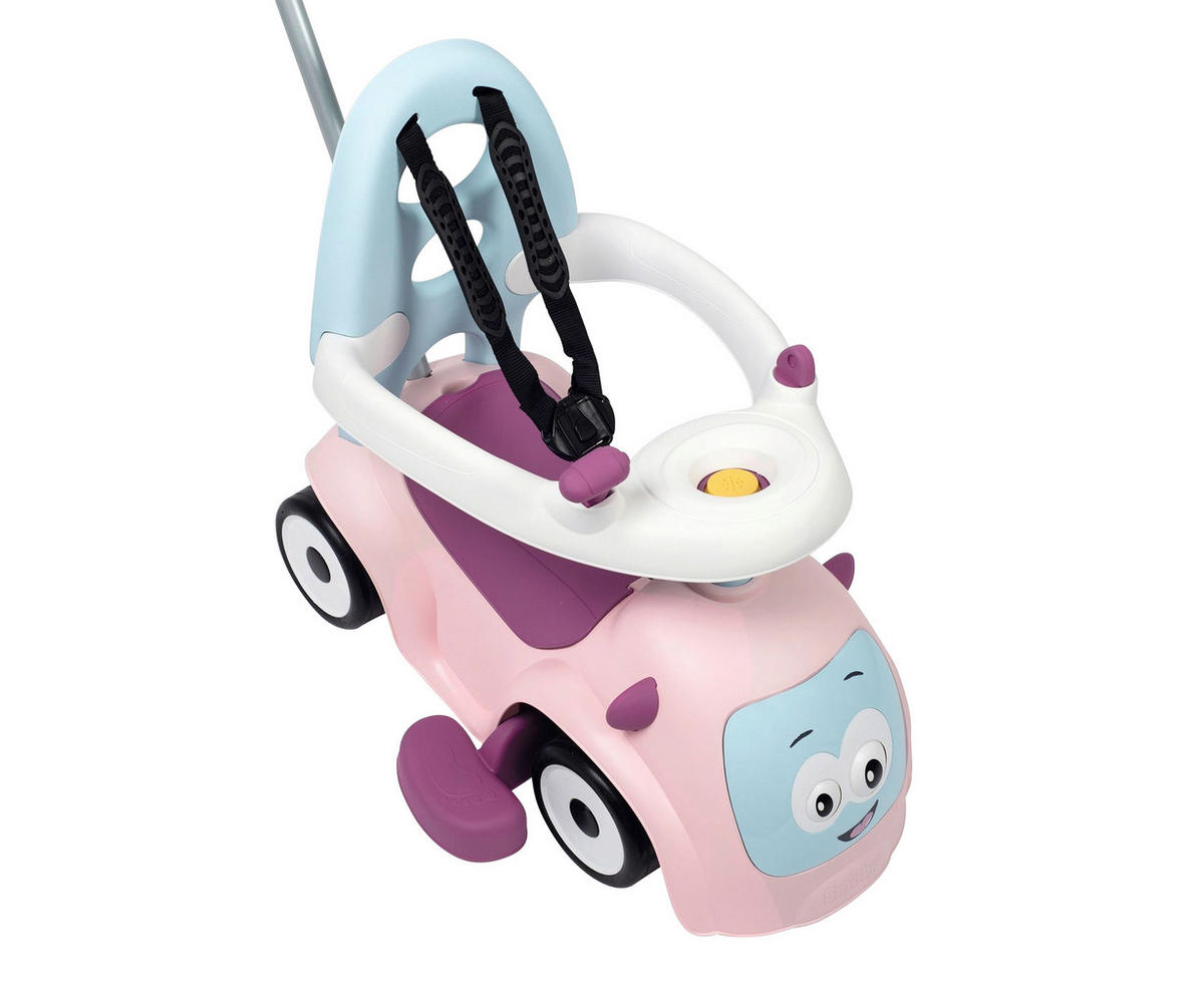 RUTSCHFAHRZEUG   - Hellrosa, Basics, Kunststoff (28,60/60/38,40cm) - SMOBY