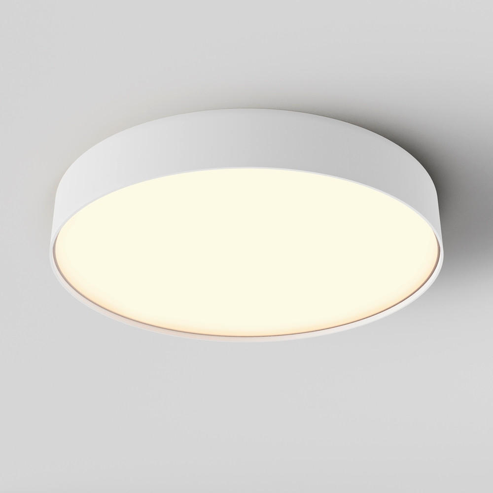 DECKENLEUCHTE 40/6 cm   - Weiß, MODERN, Metall (40/6cm) - MAYTONI