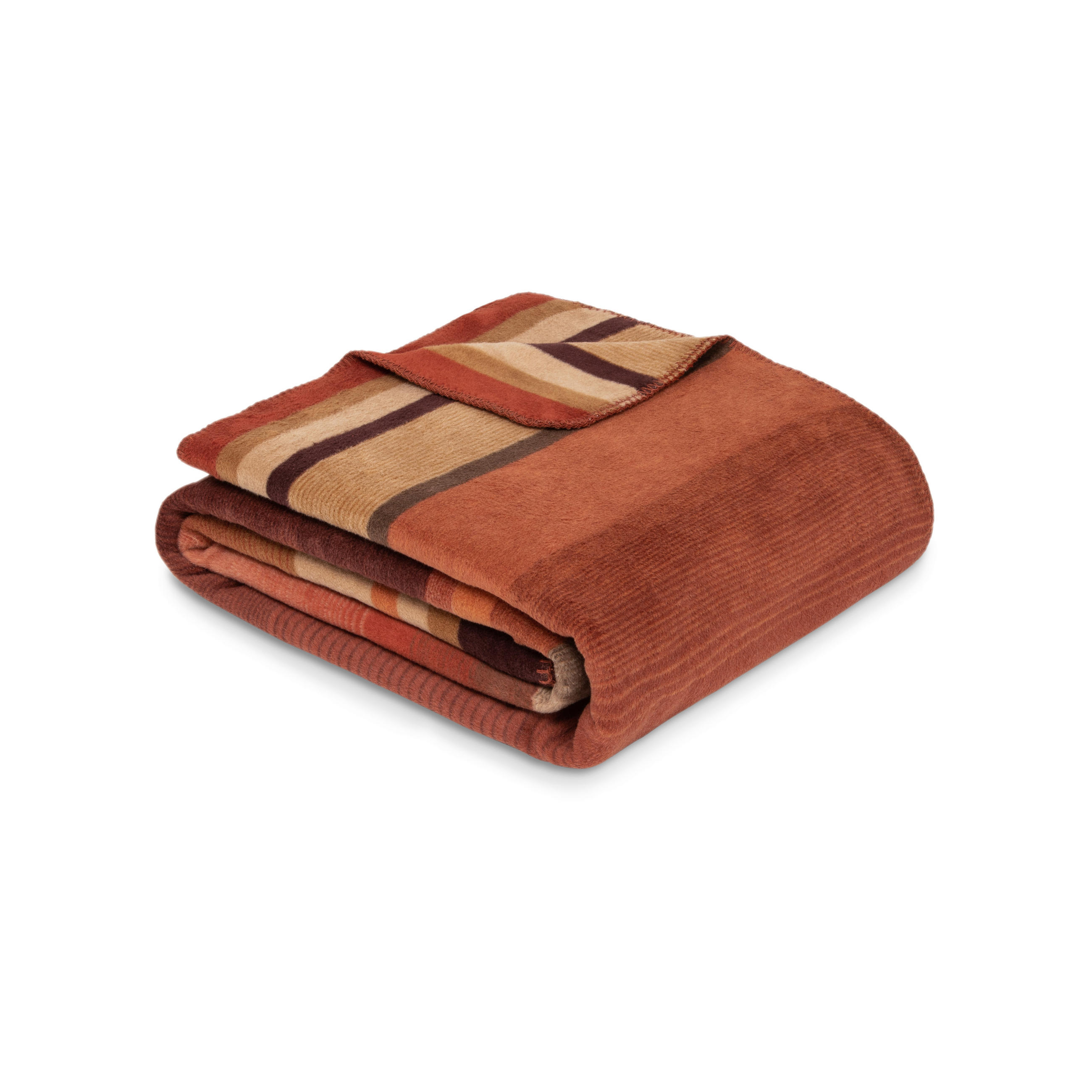 DEKA, bavlna, 150/200 cm - terracotta/hnědá, Basics, textil (150/200cm) - Novel
