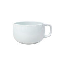 CAPPUCCINOTASSE - Weiß, Trend, Keramik (11,9/7,1cm) - Novel