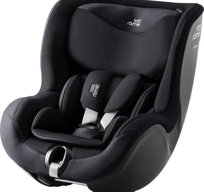 REBOARDER-KINDERSITZ Dualfix 5Z  - Schwarz, Basics, Kunststoff/Textil (44/48cm) - Britax Römer