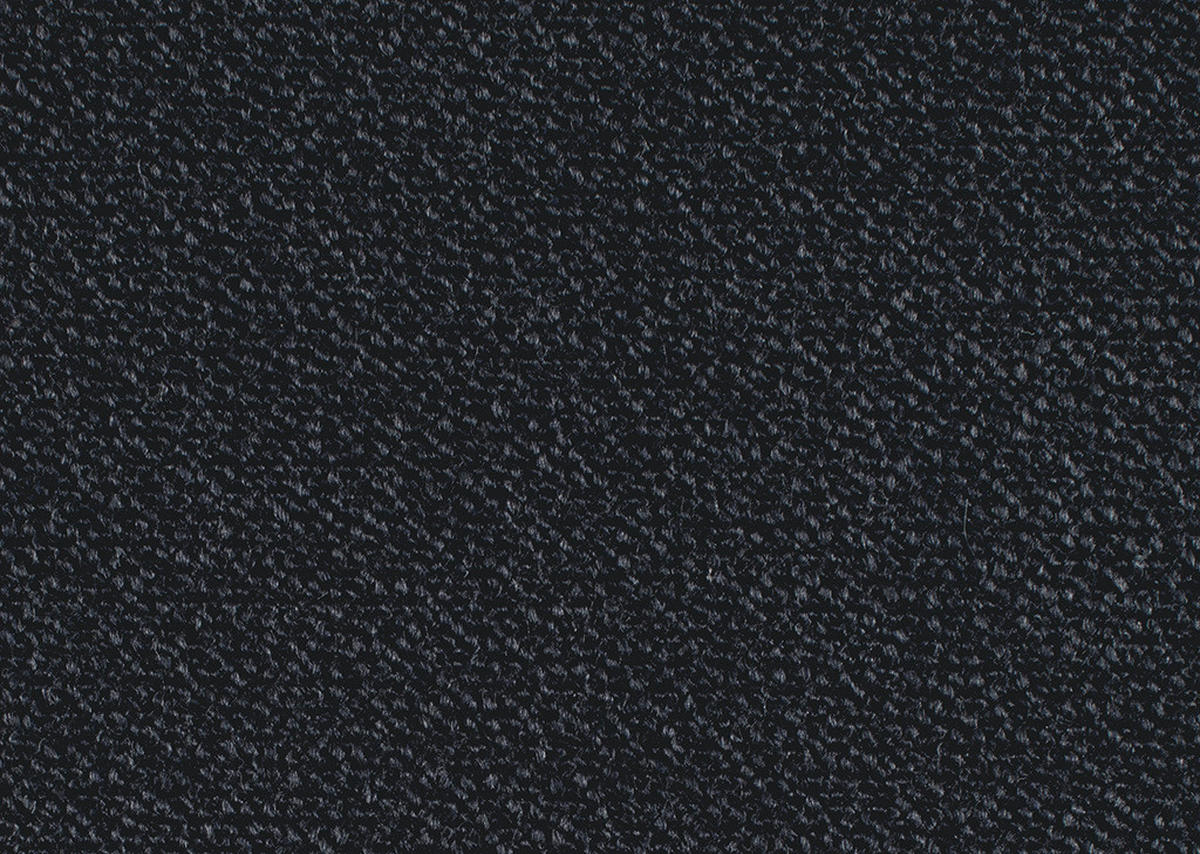 ECKSOFA in Flachgewebe Schwarz, Dunkelblau  - Chromfarben/Schwarz, Design, Holz/Textil (240/132cm) - Koinor