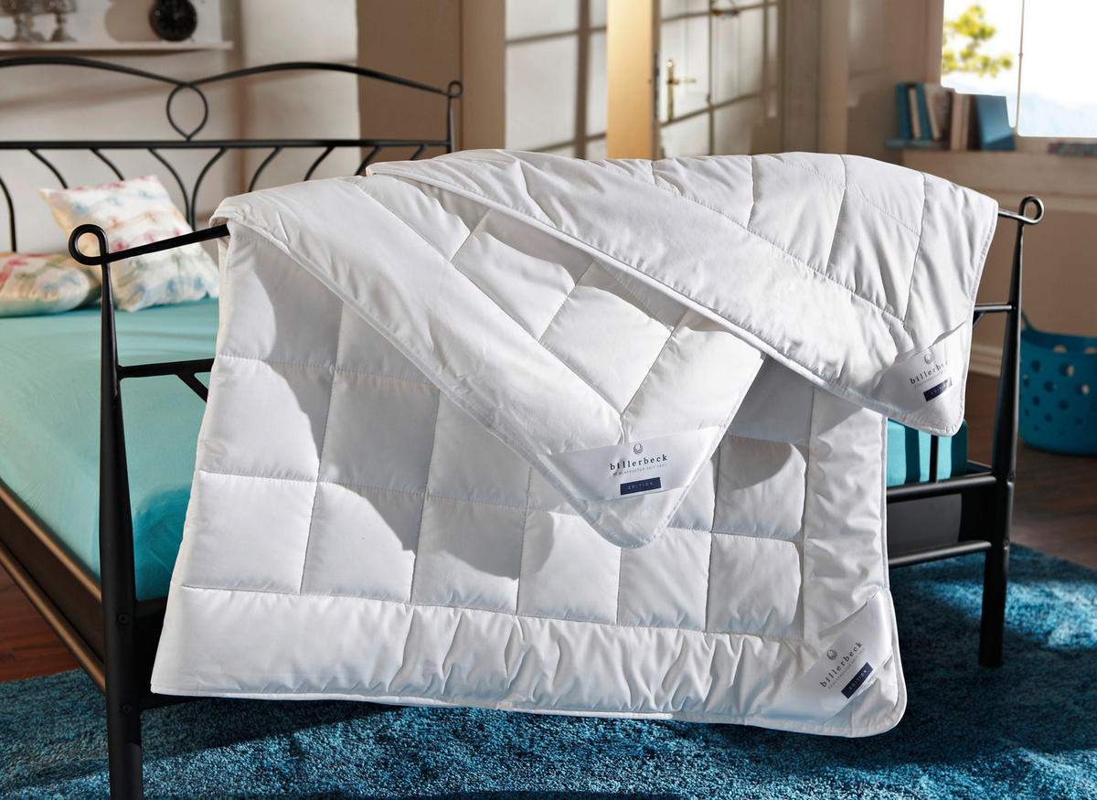 EGÉSZ ÉVES PAPLAN 135/200 cm  - fehér, Basics, textil (135/200cm) - Billerbeck