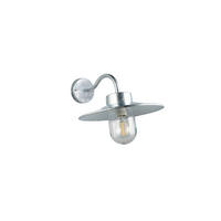 AUSSENWANDLEUCHTE Tana 31/26/41 cm  - Transparent/Zinkfarben, KONVENTIONELL, Glas/Metall (31/26/41cm) - Trio Leuchten