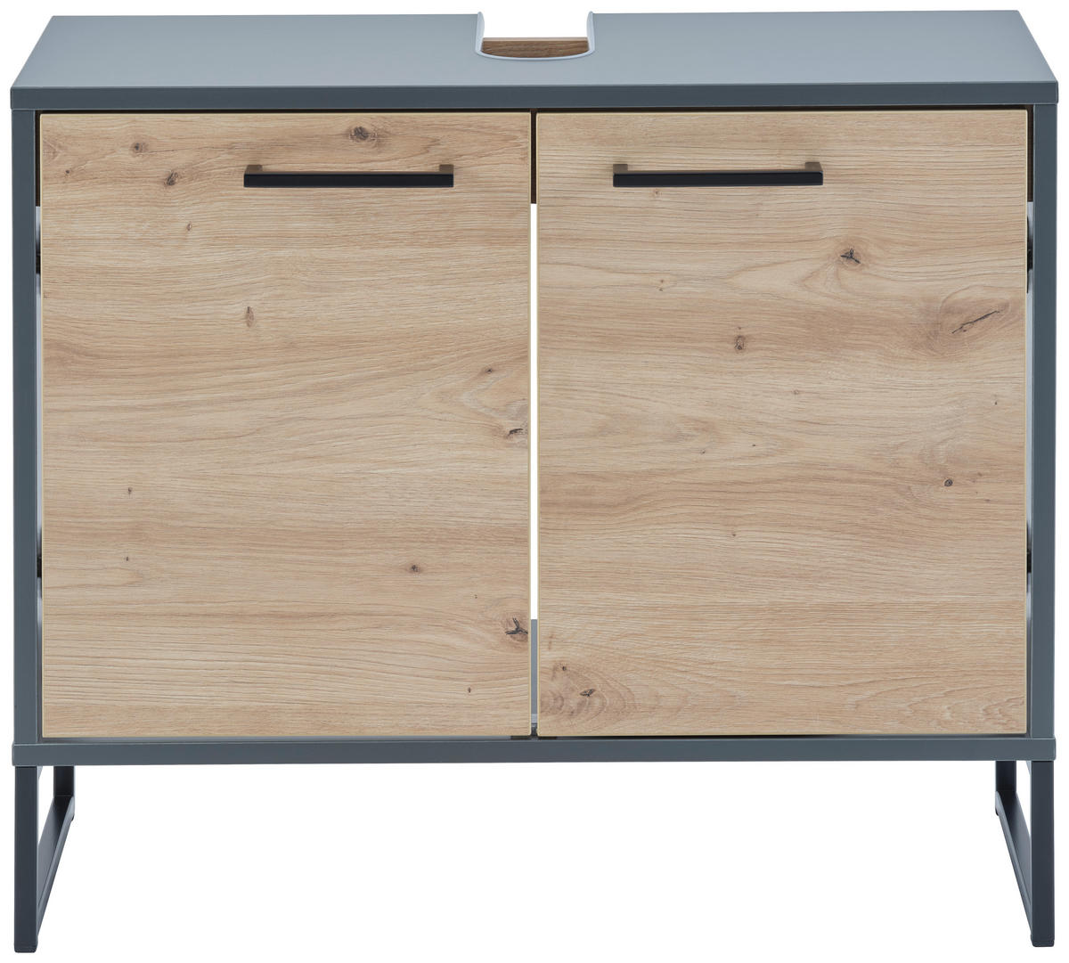 WASCHBECKENUNTERSCHRANK 70/47/33 cm  - MODERN, Holzwerkstoff/Metall (70/47/33cm) - MID.YOU