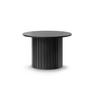 COUCHTISCH 70/70/46,7 cm rund Schwarz  - Schwarz, MODERN, Holzwerkstoff (70/70/46,7cm) - home24