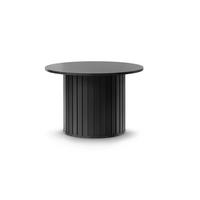 COUCHTISCH 70/70/46,7 cm rund Schwarz  - Schwarz, MODERN, Holzwerkstoff (70/70/46,7cm) - home24