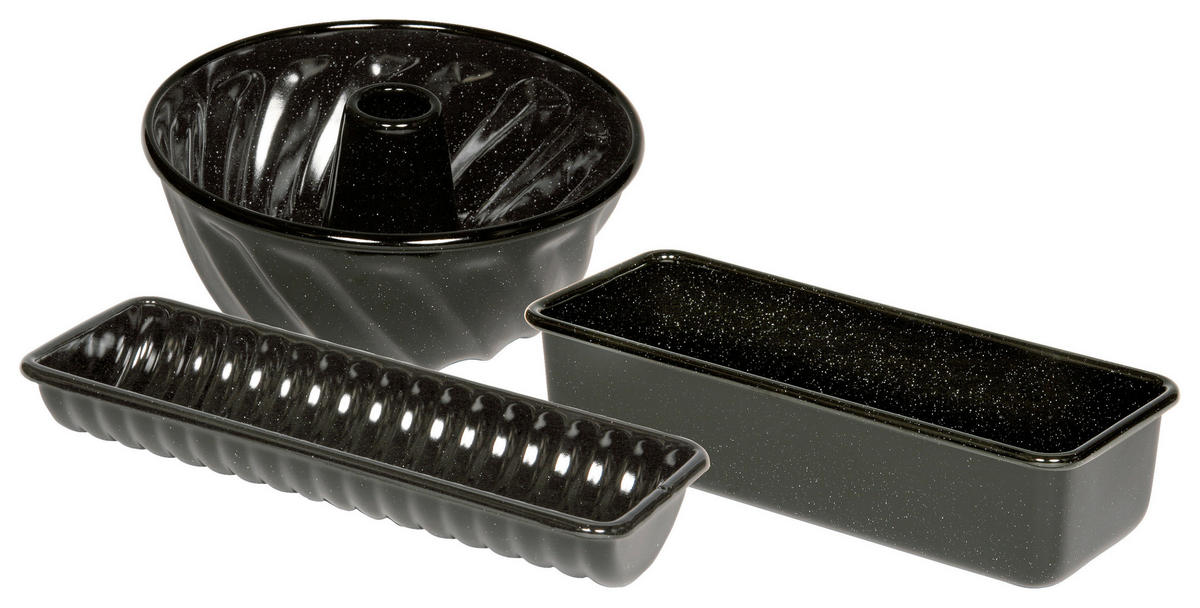 Set De Forme De Copt - negru, Konventionell, metal - Riess