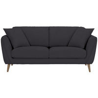 2-SITS SOFFA i textil mörkgrå  - mörkgrå/grå, Klassisk, textil (190/70/47/97cm) - MID.YOU