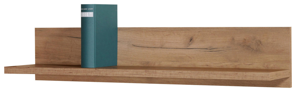 POLICA - barve hrasta, Design, leseni material (100/20/20cm) - Xora