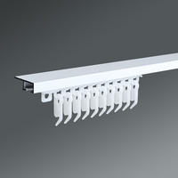 KLIZAČ bela, metal - bela, Osnovno, metal (300cm) - Homeware