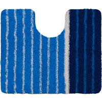 WC-VORLEGER Blau 50/60 cm  - Blau, Basics, Kunststoff/Textil (50/60cm) - Grund