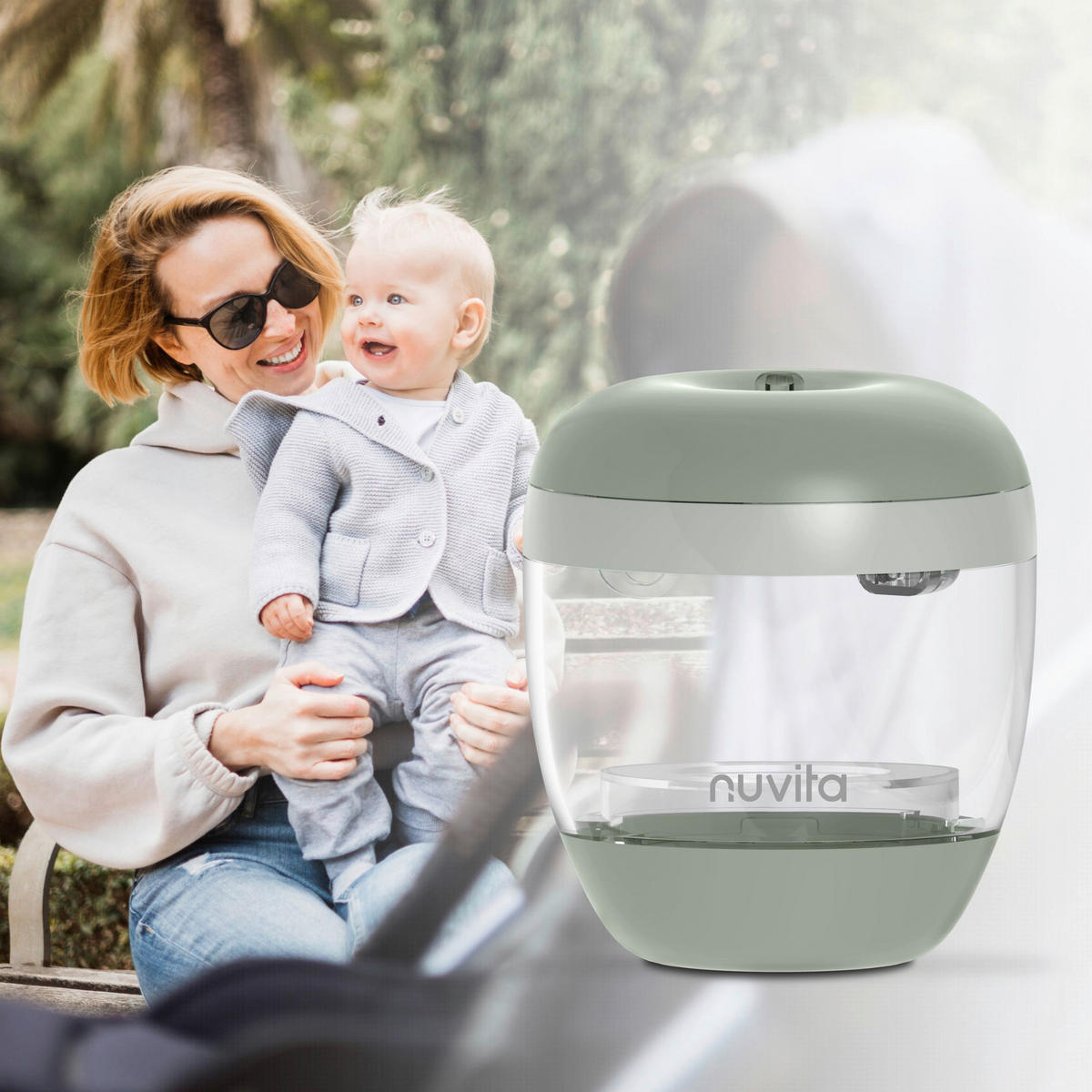 DAMPFSTERILISATOR Nuvita  - Basics (10/12/10cm)