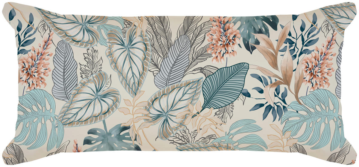 BETTWÄSCHE Atelier Makosatin 140/200 cm  - Azurblau, Design, Textil (140/200cm) - Estella