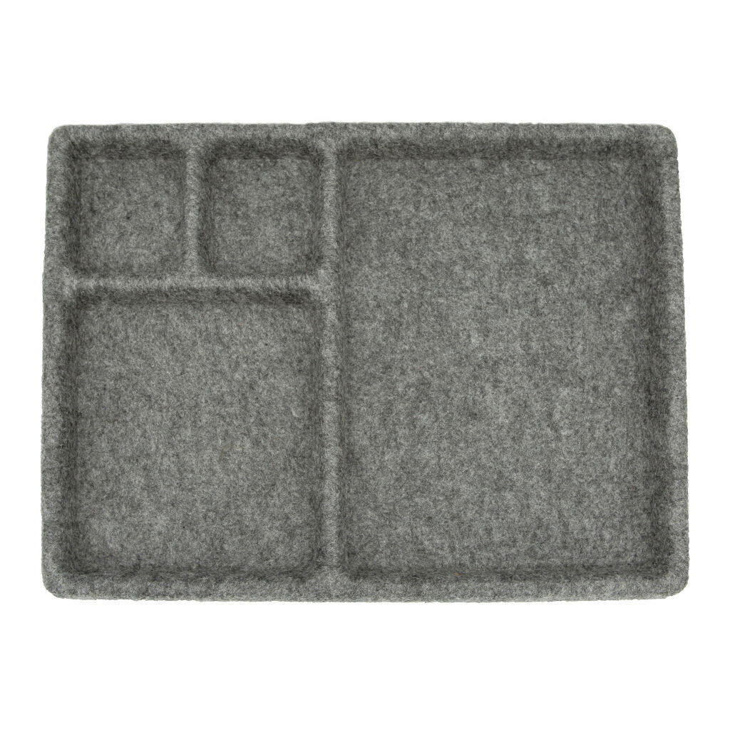 ORGANIZATOR ZA STO - siva, Osnovno, tekstil (23/31/2cm) - Kikkerland