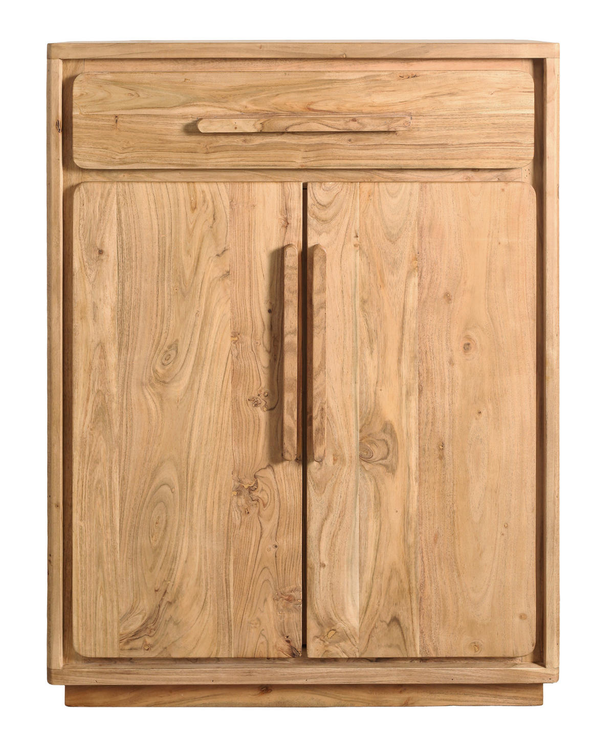 SCHUHSCHRANK Akazie vollmassiv Akaziefarben  - Akaziefarben, LIFESTYLE, Holz (85/110/43cm) - Landscape
