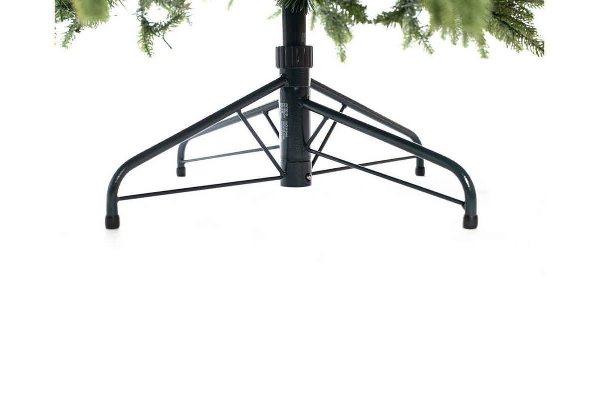 WEIHNACHTSBAUM 210 cm  - Grün, Basics, Kunststoff/Metall (122/210/122cm)