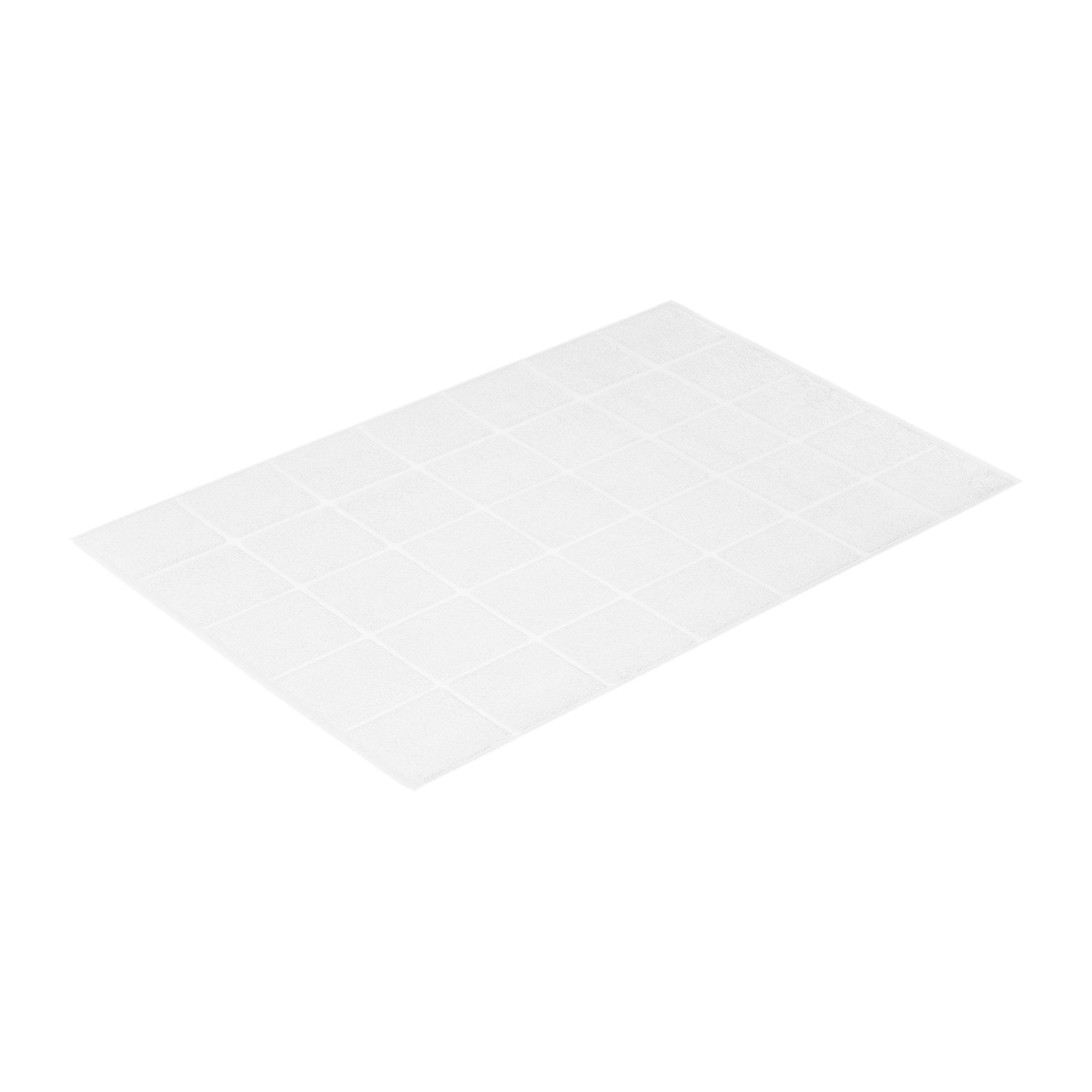 BADEMATTE 090/60 cm Weiß  - Weiß, Basics, Textil (090/60cm) - Vossen