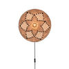 WANDLEUCHTE 45/6 cm   - Naturfarben/Weiß, Basics, Naturmaterialien (45/6cm) - Good & Mojo