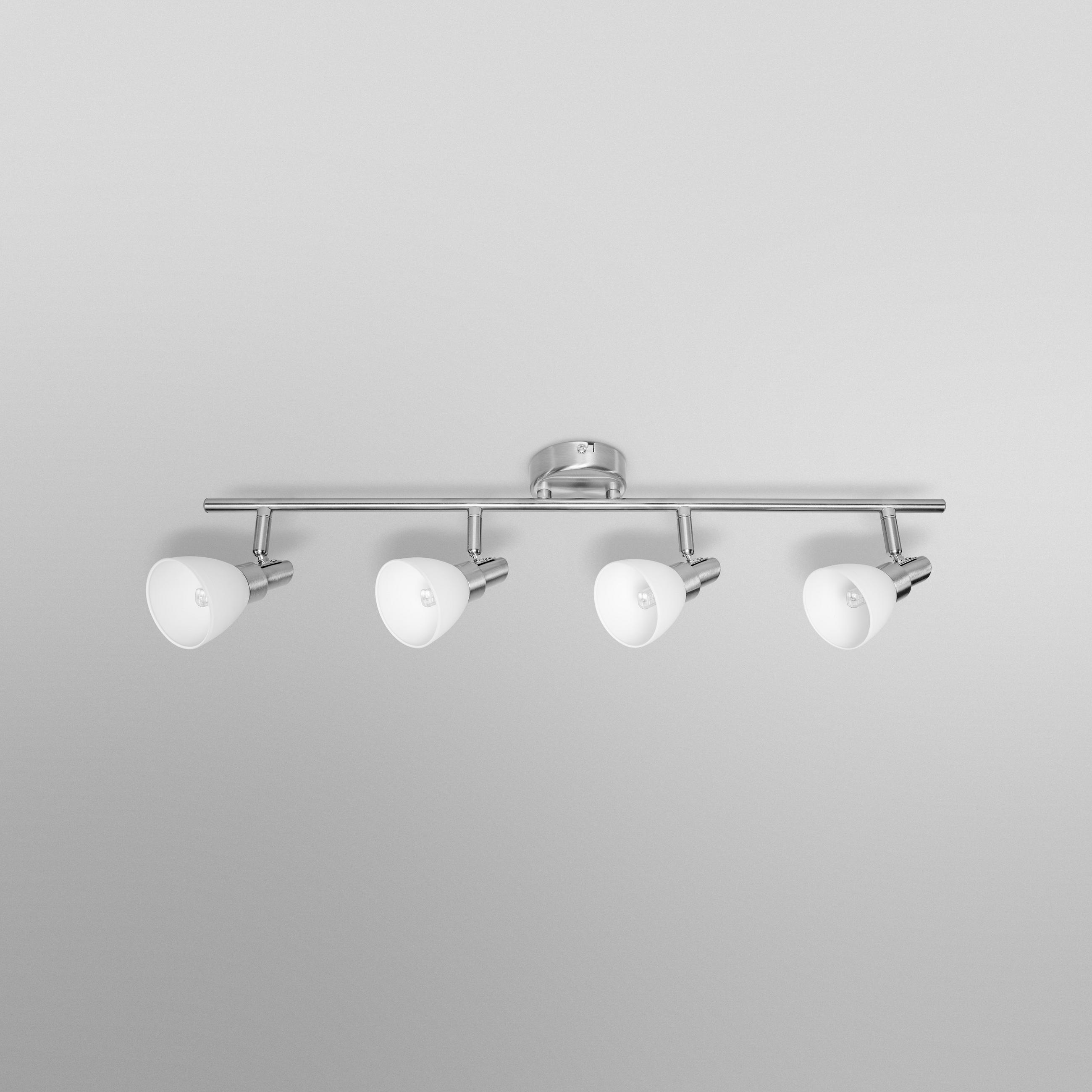 DECKENSTRAHLER 64,6/9/16,5 cm   - Silberfarben, Basics, Metall (64,6/9/16,5cm) - Ledvance