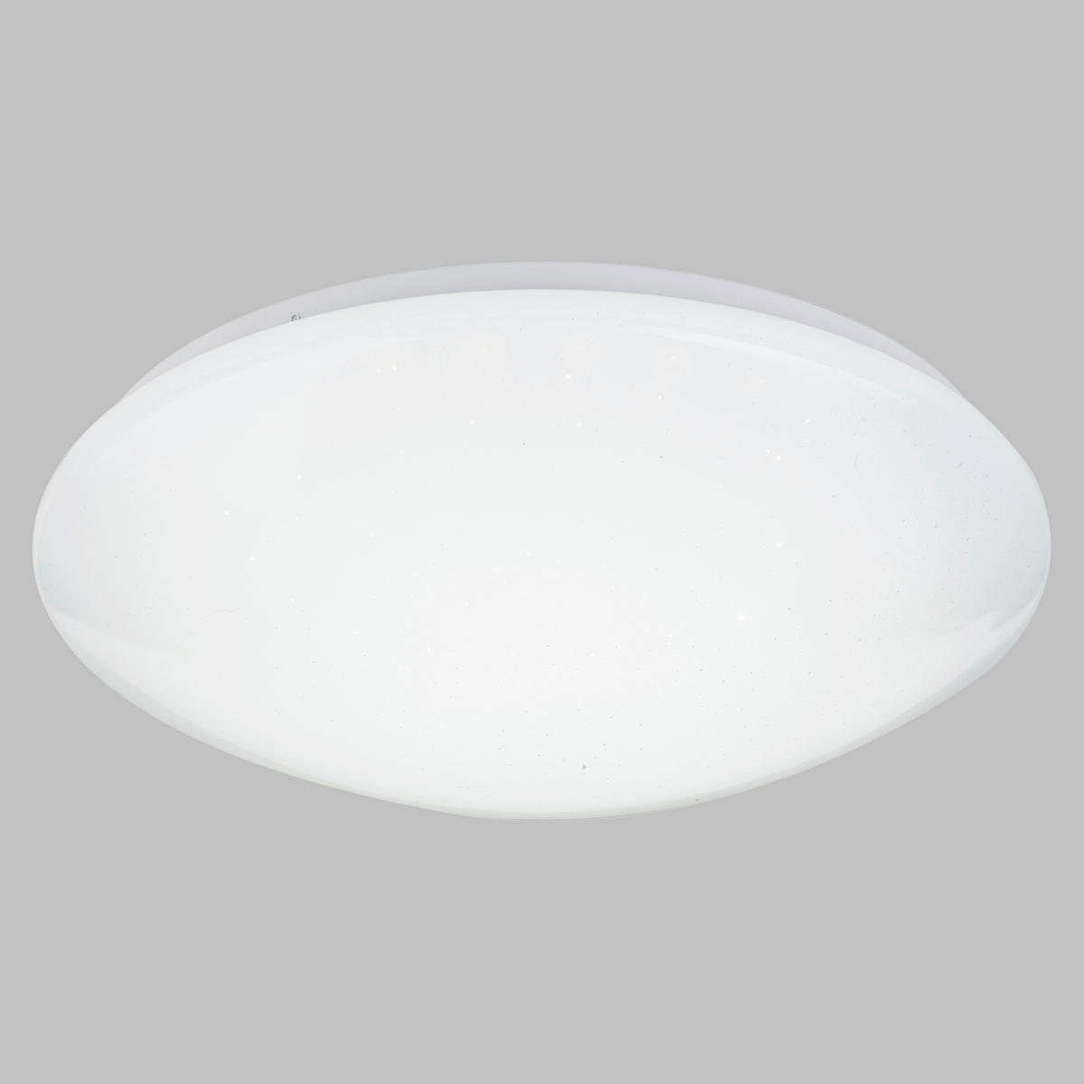 LED-DECKENLEUCHTE - Opal/Weiß, Basics, Kunststoff/Metall (39/11cm) - Globo