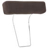 KOPFSTÜTZE in Webstoff  - Dunkelbraun, Design, Textil (52/14/12cm) - Carryhome